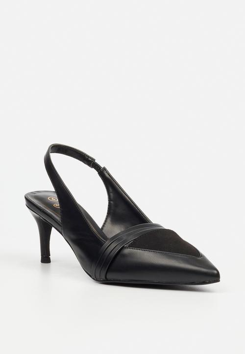 Butterfly Feet - Meagan 2 heel - black