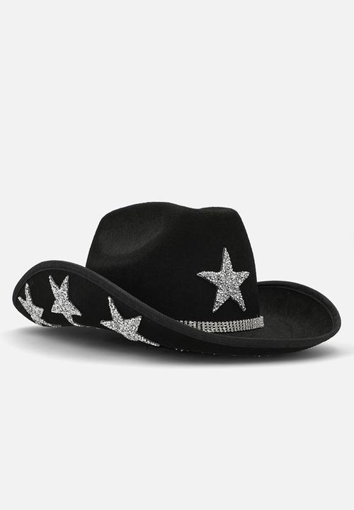 Pop Candy - Cow boy hat - black