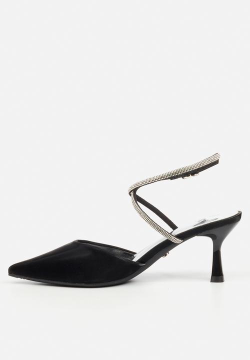 Butterfly Feet - Paige 2 heel - black