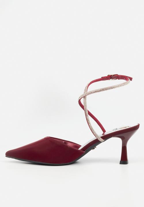Butterfly Feet - Paige 2 heel - burgundy