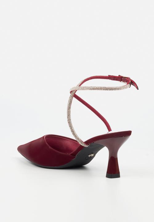 Butterfly Feet - Paige 2 heel - burgundy