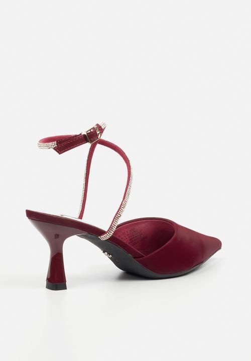Butterfly Feet - Paige 2 heel - burgundy