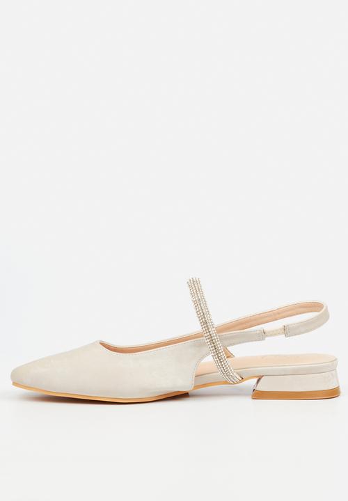 Miss Black - Polie 1 slingback - beige