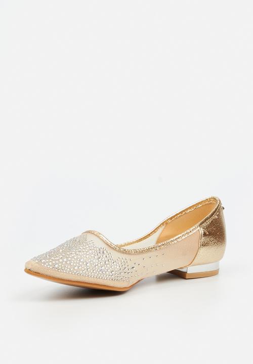 Miss Black - Porter 1 pump - gold