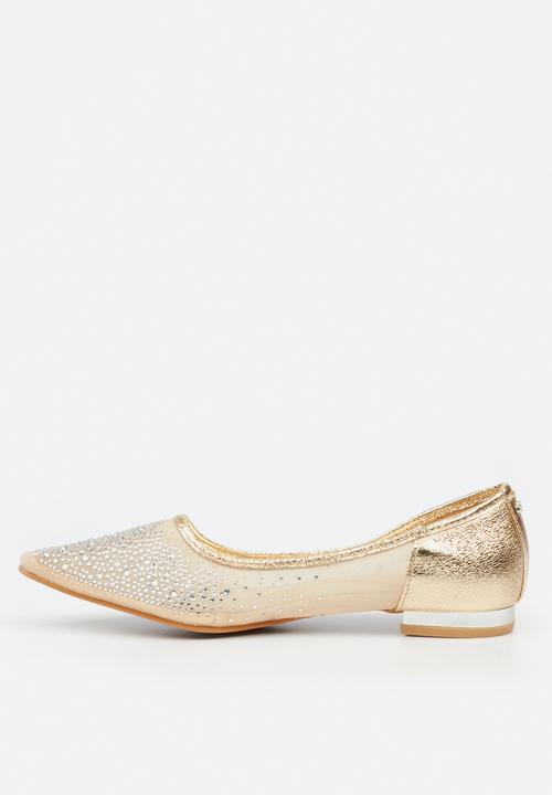 Miss Black - Porter 1 pump - gold