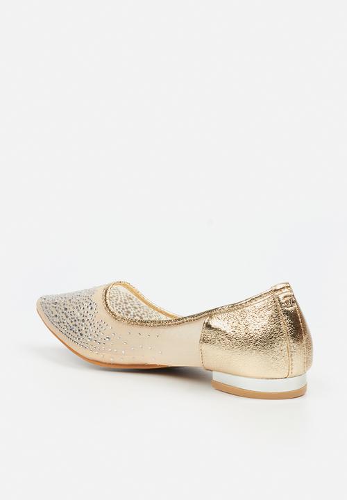 Miss Black - Porter 1 pump - gold