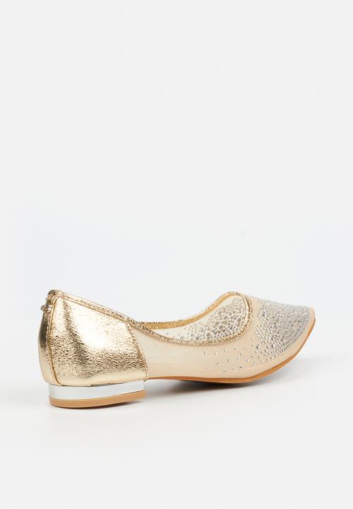 Miss Black - Porter 1 pump - gold