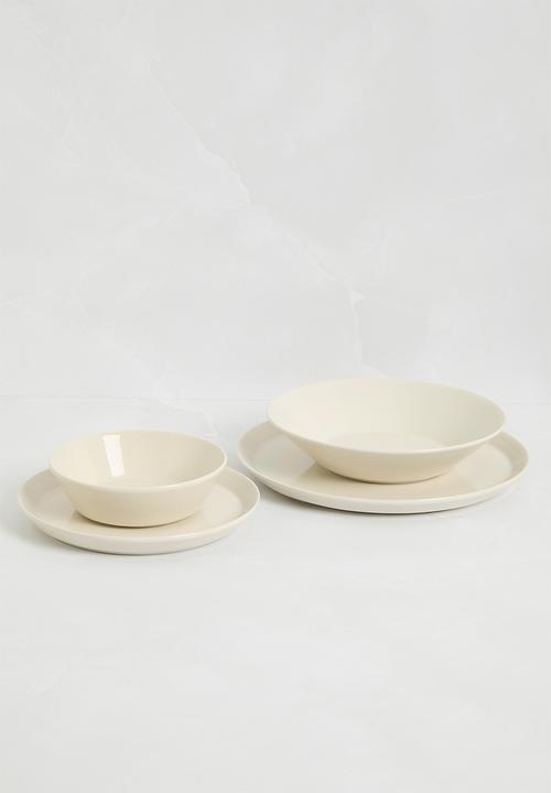 H&M - Clive bowl stoneware - white