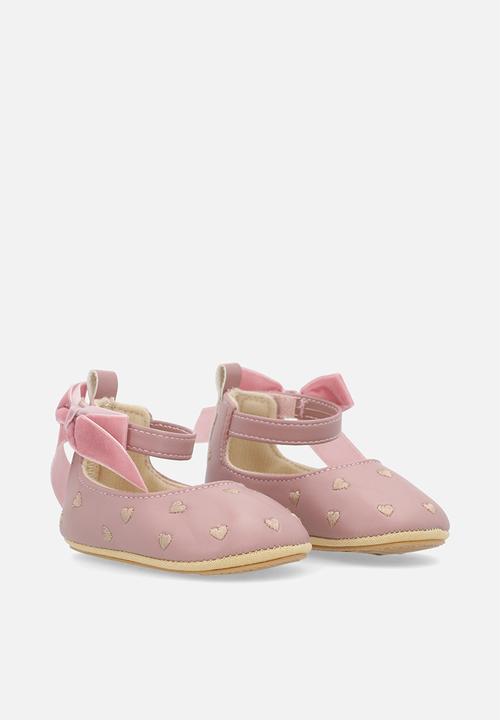 Pop Candy - Bow décor ballet pump - pink