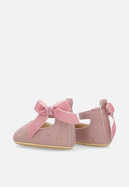 Pop Candy - Bow décor ballet pump - pink