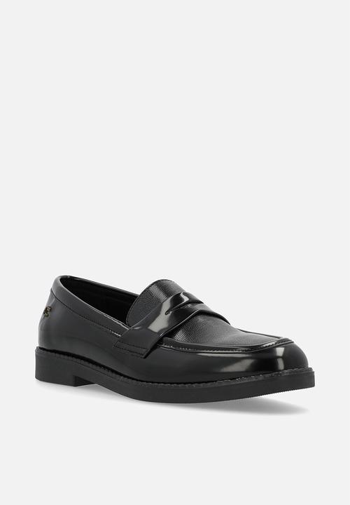 PC - Crouch penny loafer  - black