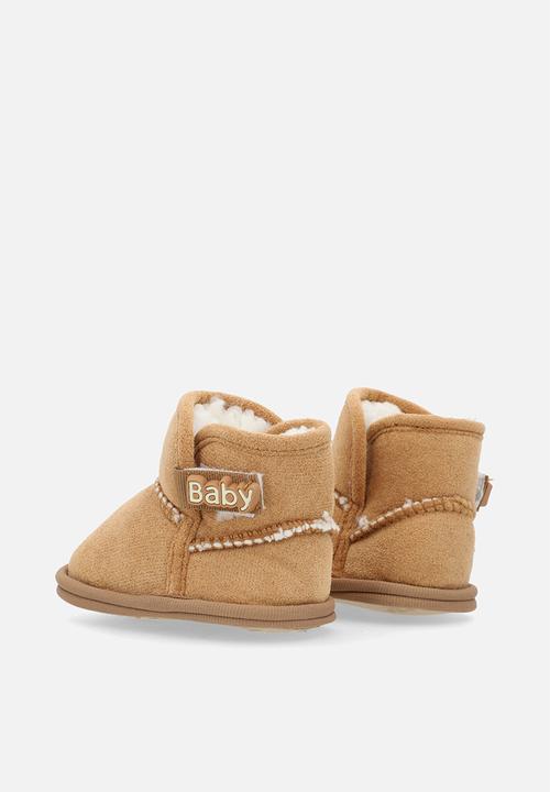 Pop Candy - Slipper boots - brown