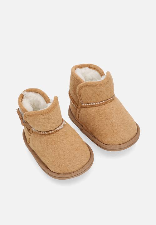 Pop Candy - Slipper boots - brown