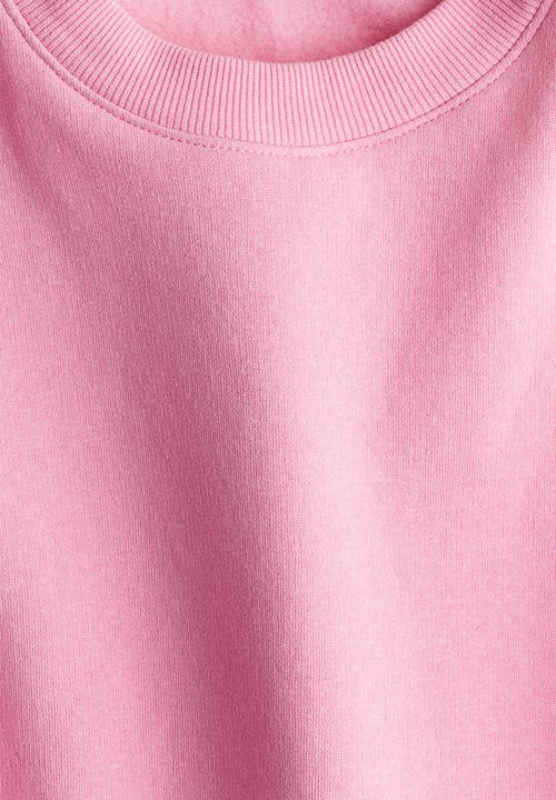 H&M - Brushed-inside sweatshirt - pink