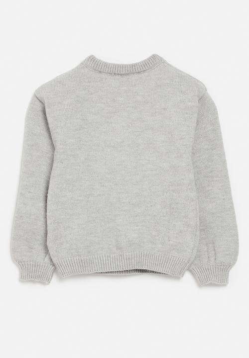 Pop Candy - Bow décor jersey - grey