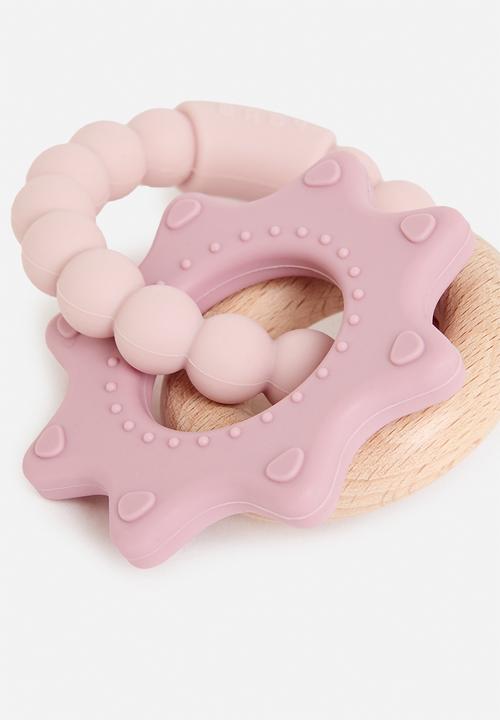 Pop Candy - Silicone ring teether - pink