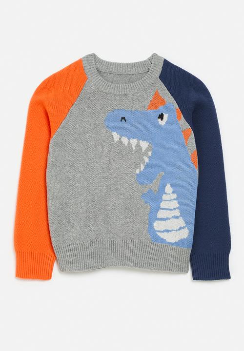 Pop Candy - Colour block reglan sweater - multi