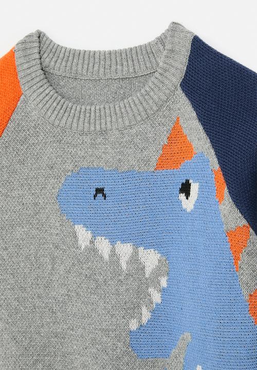 Pop Candy - Colour block reglan sweater - multi