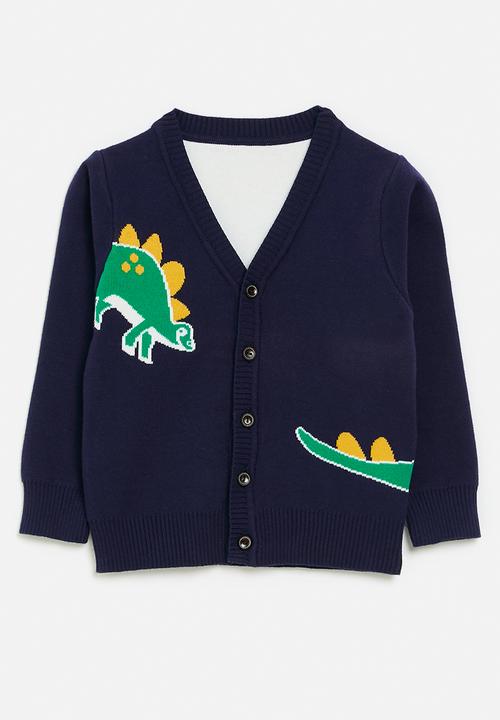 Pop Candy - Printed cardigan - navy blue