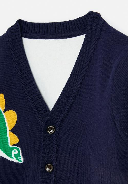 Pop Candy - Printed cardigan - navy blue