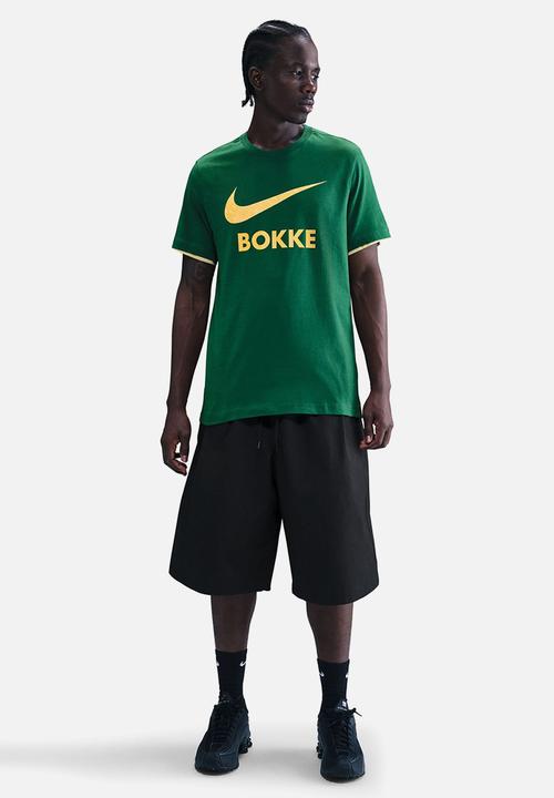 Nike - Springbok Men's Bokke T-shirt  - Gorge Green/University Gold