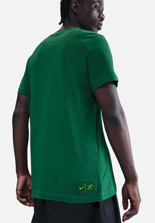 Nike - Springbok Men's Bokke T-shirt  - Gorge Green/University Gold