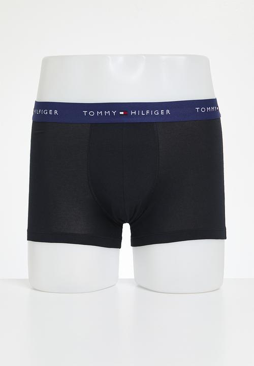 Tommy Hilfiger - 3P WB TRUNK - Blue Ink/Orn Green/Primary Red