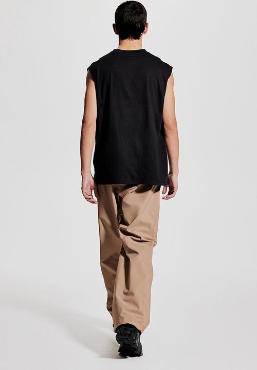 H&M - Loose fit sports vest top with drymove™ - black