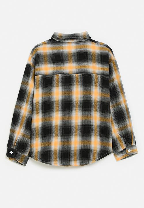 Pop Candy - Tartan over shirt - multi