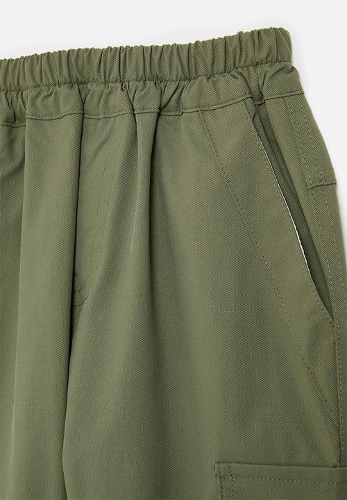 Pop Candy - Utility pants -green