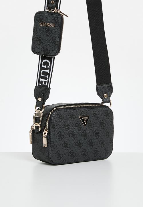GUESS - Latona camera crossbody - coal