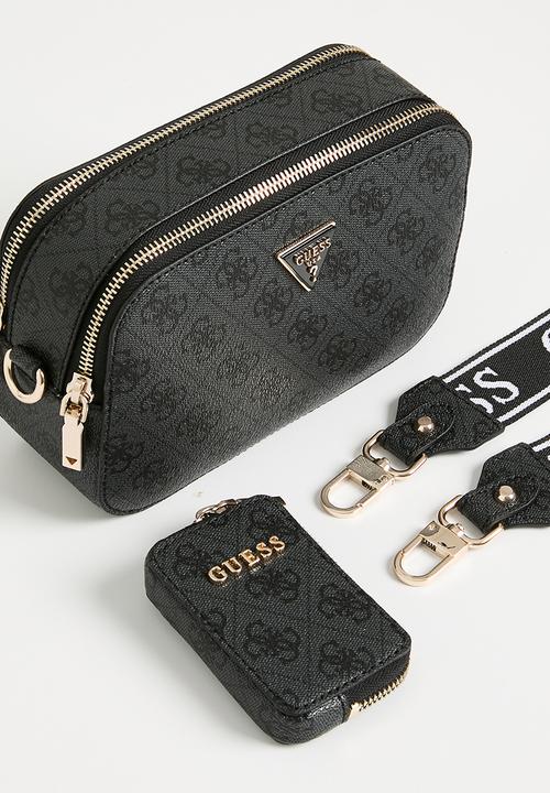 GUESS - Latona camera crossbody - coal