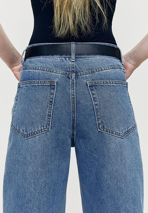 H&M - Wide jeans - denim blue