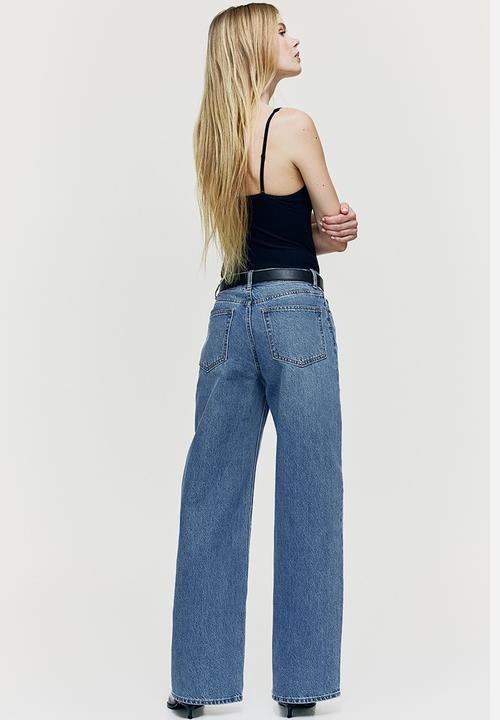 H&M - Wide jeans - denim blue