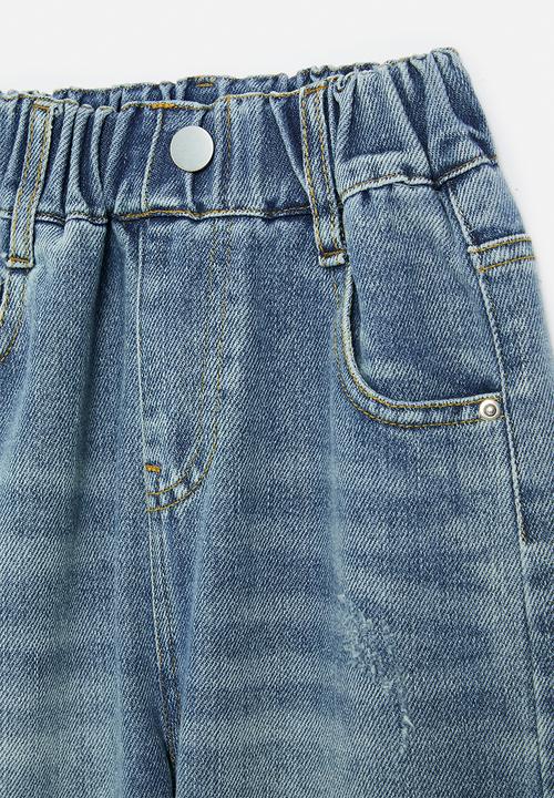 Pop Candy - Wide leg jeans -blue
