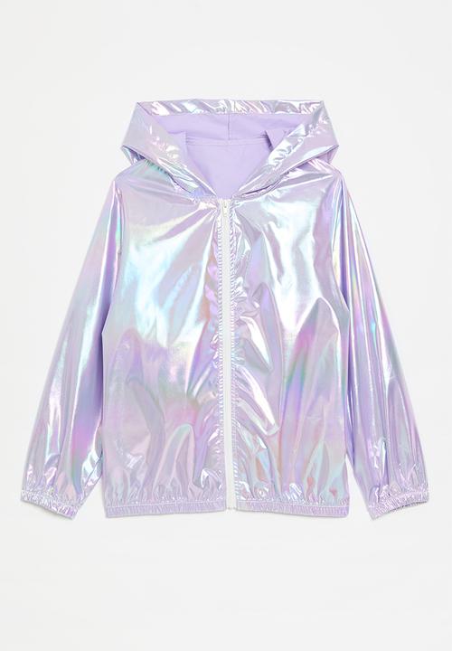 Pop Candy - Mettalic windbreaker - lilac