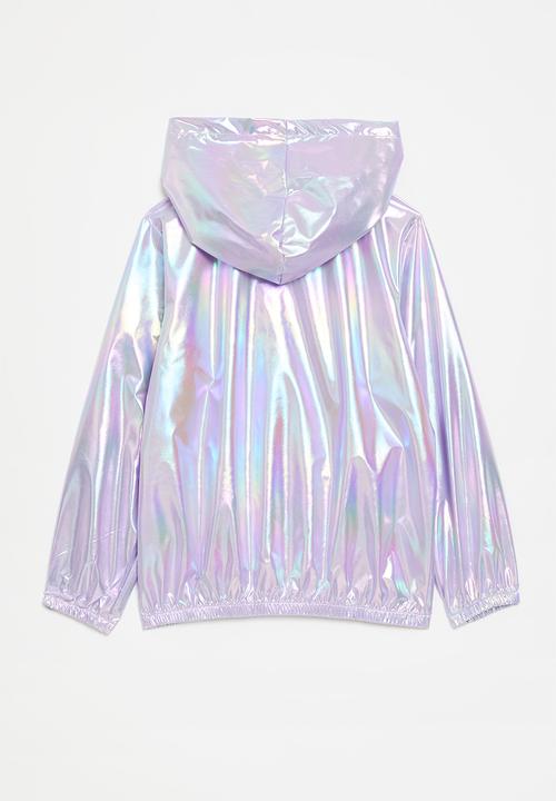 Pop Candy - Mettalic windbreaker - lilac