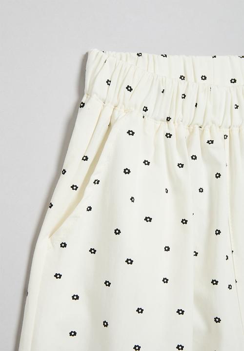Pop Candy - Polka dot pants - white
