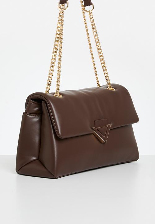 ALDO - Largesoftpuff crossbody bag - brown