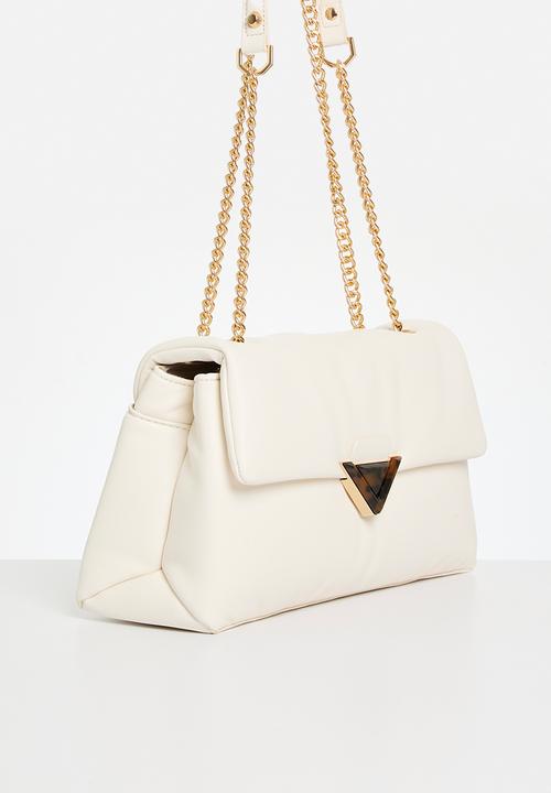 ALDO - Largesoftpuff crossbody bag - bone