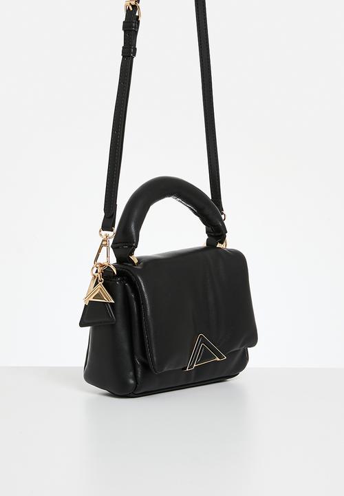 ALDO - Topluxe crossbody bag- black overflow