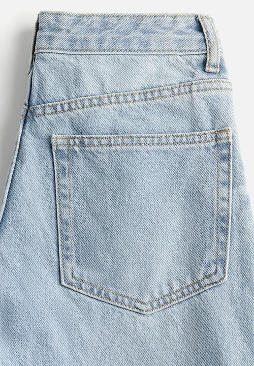 H&M - Wide jeans - light denim blue