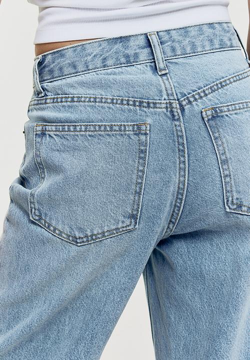 H&M - Wide jeans - light denim blue