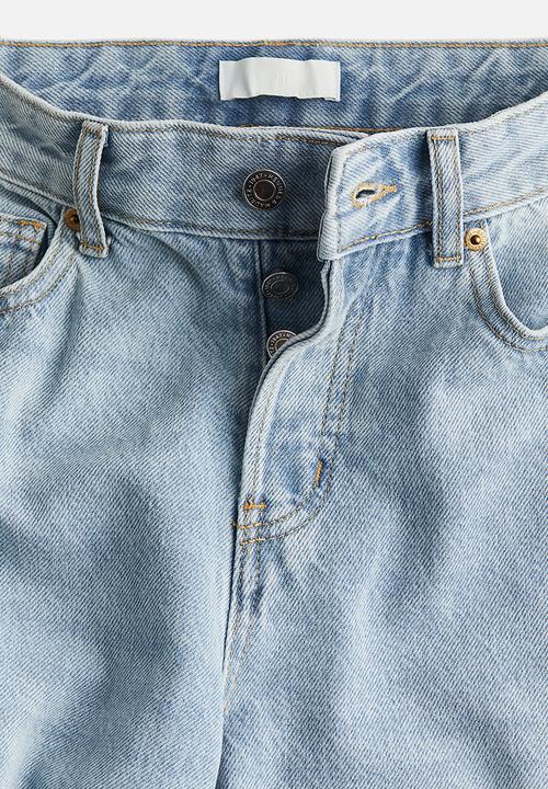 H&M - Wide jeans - light denim blue