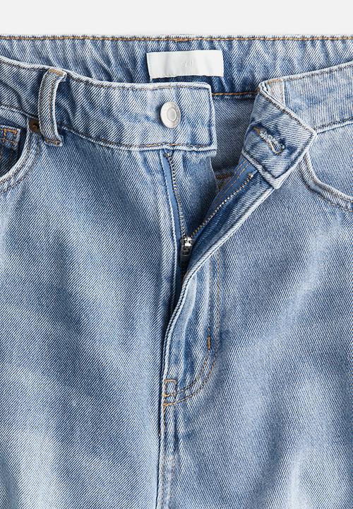 H&M - Wide regular jeans - light denim blue