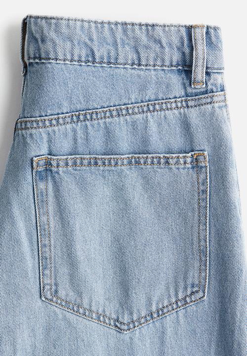 H&M - Wide regular jeans - light denim blue