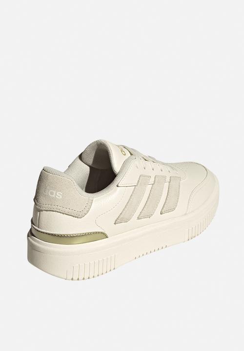 adidas Originals - Courtblock bold - off white/alumina/gold met.