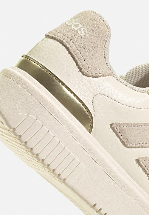 adidas Originals - Courtblock bold - off white/alumina/gold met.