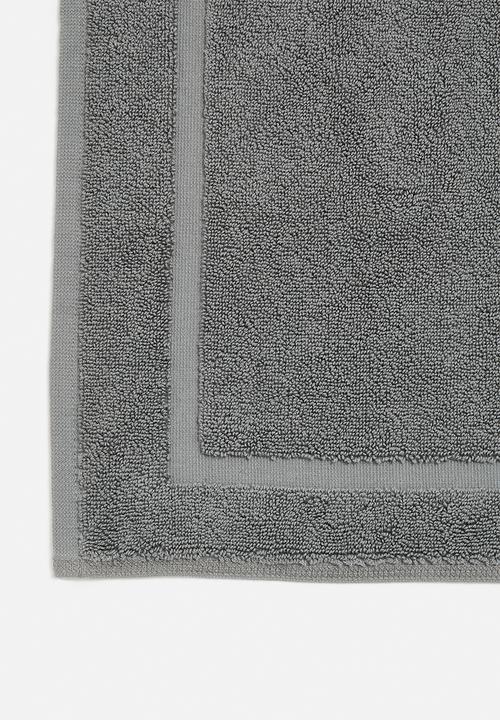 Nortex - Indulgence Bath Mat - Charcoal Cloud
