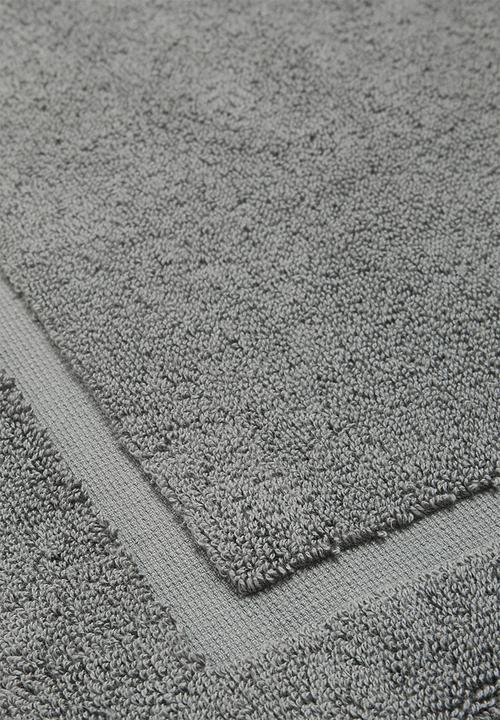Nortex - Indulgence Bath Mat - Charcoal Cloud
